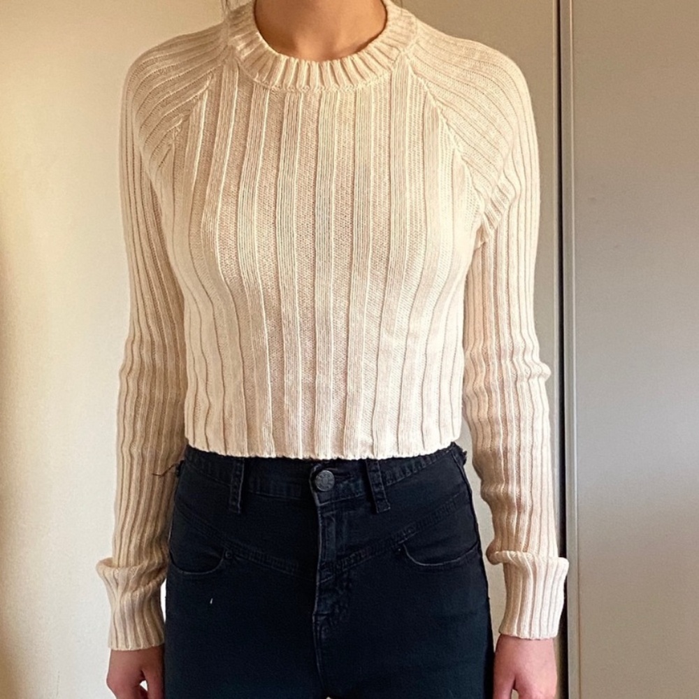 BDG Cream Long Sleeve